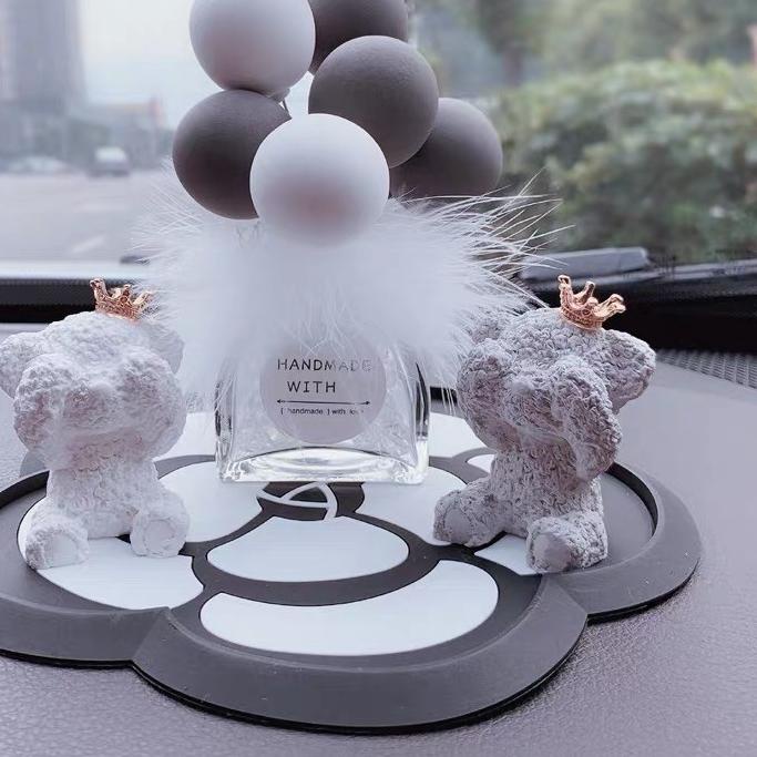 tempat parfume balon bulu mobil boneka bear beuang CLEOPATRA SCENT PARFUM MOBIL PENGHARUM RUANGAN MO