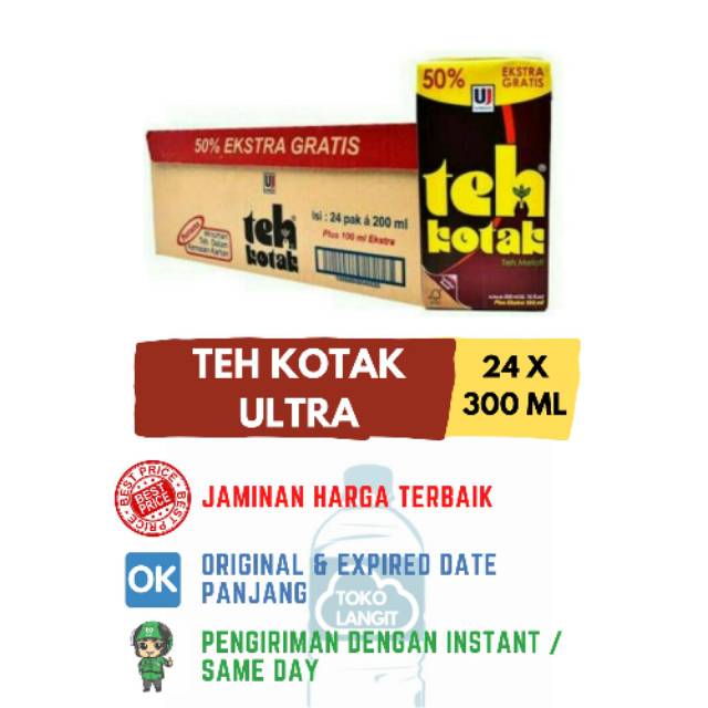 

TEH KOTAK ULTRA 300 ML (24 KOTAK/KARTON)