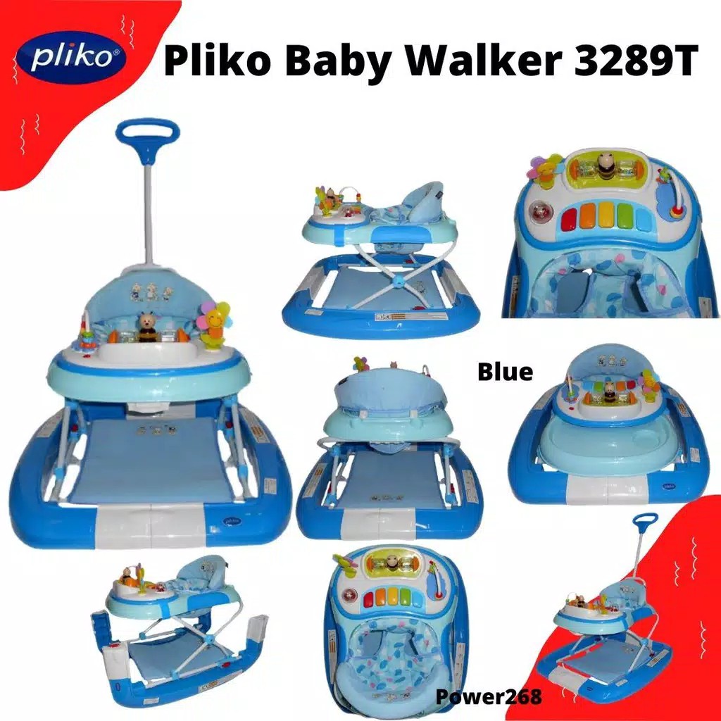 PLIKO BABY WALKER- 3289T alat bantu jalan baby