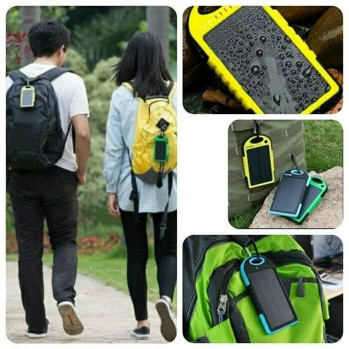 Powerbank Solar 198000Mah / Powerbank Solar / Pb Tenaga Sinar Matahari