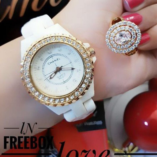 Jam tangan dan cincin xuping 1903m