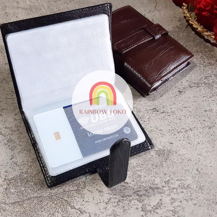 [PROMO IY079] Dompet Album Emas Logam Mulia LM Antam Batangan Tabungan Koleksi Emas Best