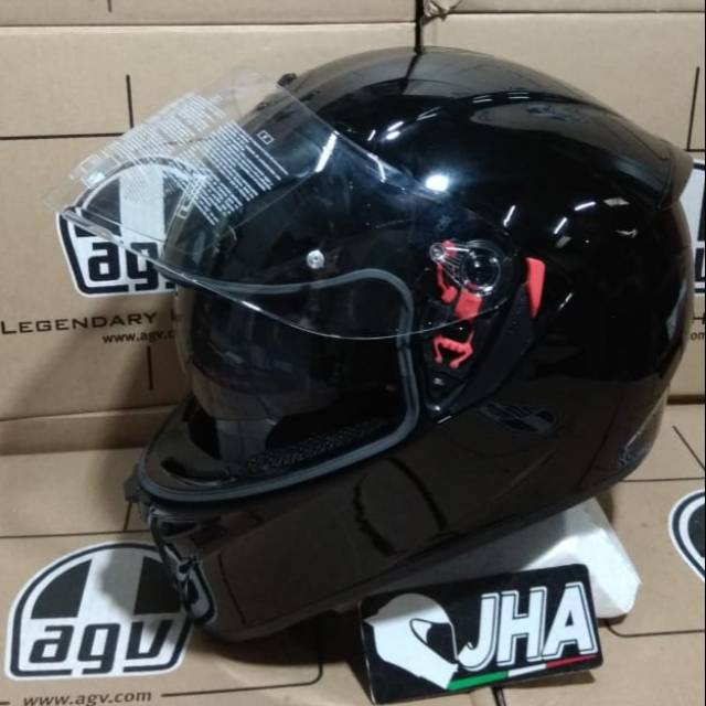 AGV K3 SV solid Black Glossy
