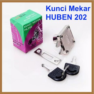  Kunci  Mekar HUBEN HL 202 202 Kunci  Pintu  Lemari  Geser 