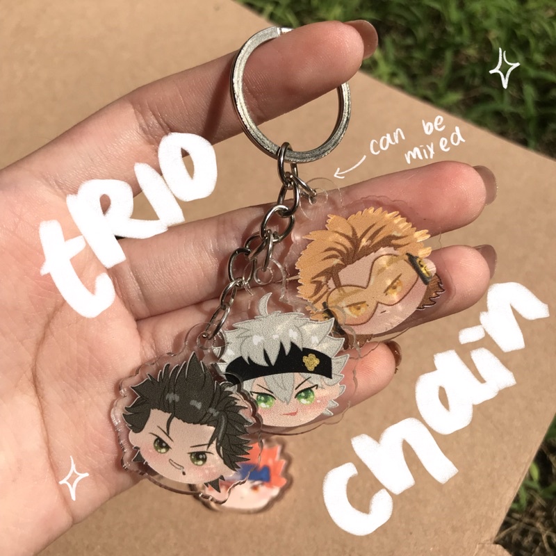 TRIO CHAIN Black Clover, Sk8 the Infinity & My Hero Academia by stickaboo — yami asta langa hawks