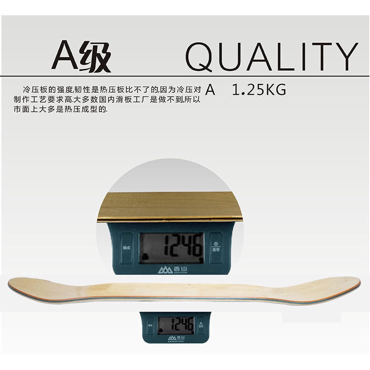 Northeast Maple 7ply 31x8inci skateboard Profesional Untuk Dewasa hpke