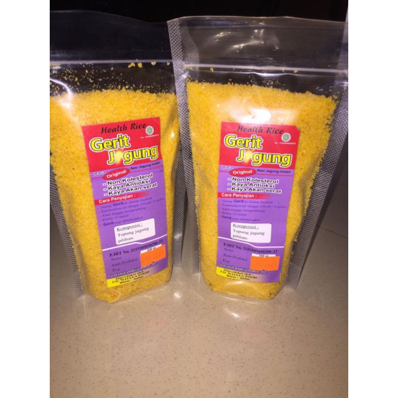 

[250g] Health Rice Gerit Jagung/Nasi Jagung