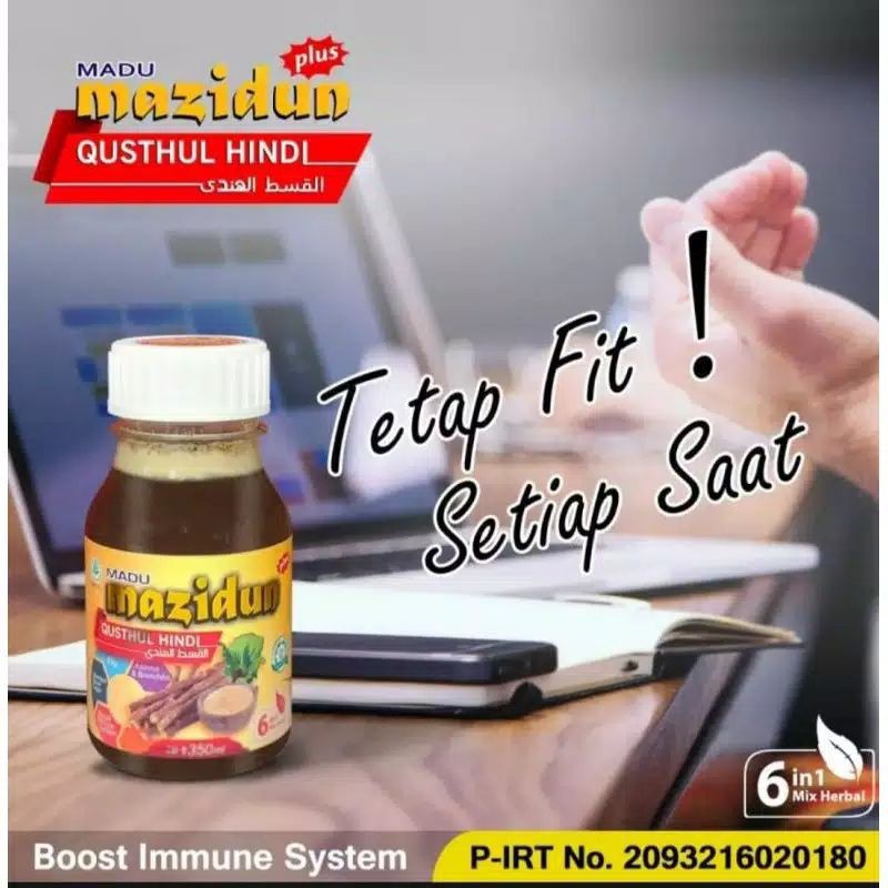 MADU BATUK Madu Mazidun Qusthul Hindi 6 In 1 Herbal Pilek Anak Dan Dewasa Original