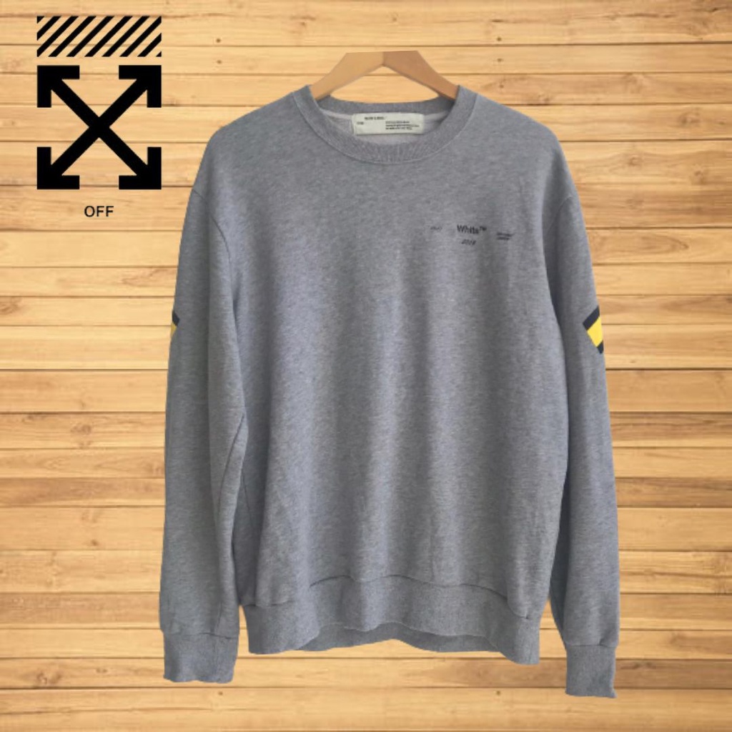 [SECOND BRANDED] CREWNECK OFF-WHITE
