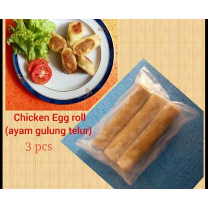 

chicken egg roll