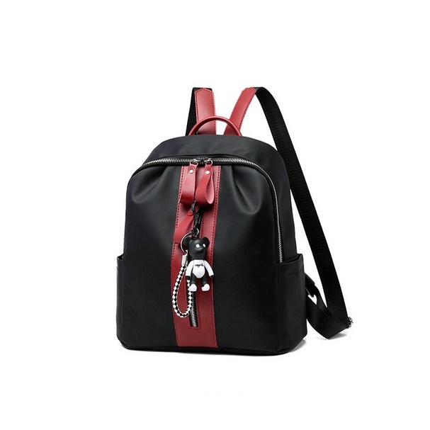 BJ57304 - BLACK/BLACKGD/RED/REDGD TAS RANSEL TAS WANITA FASHION IMPORT MODIS ELEGAN TERMURAH TERLARIS TERBARU BAGSTORE JAKARTA TAS BATAM GT1224 CR7304 VC87300 BQ1853 LT1203 KPC8083 KPC8501 B3363