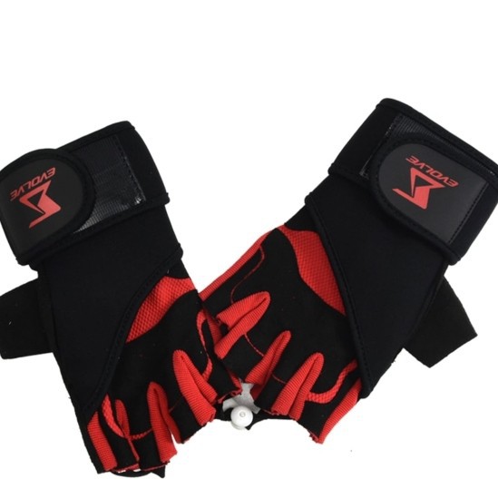 EVOLVE HEAVY WEIGHT LIFTING GLOVES (GEL PAD SUPER TEBEL)