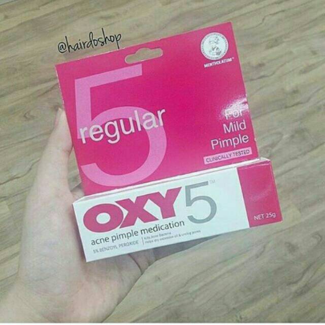  OXY  5 25 gram obat  jerawat  Shopee Indonesia