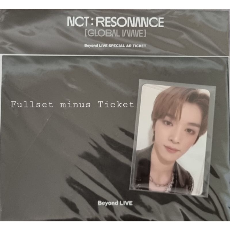 Ready Stock AR Ticket Sungchan Beyond Live Resonance PT 1 NCT 127 2020 2021 Doyoung Jaehyun Taeil Jo