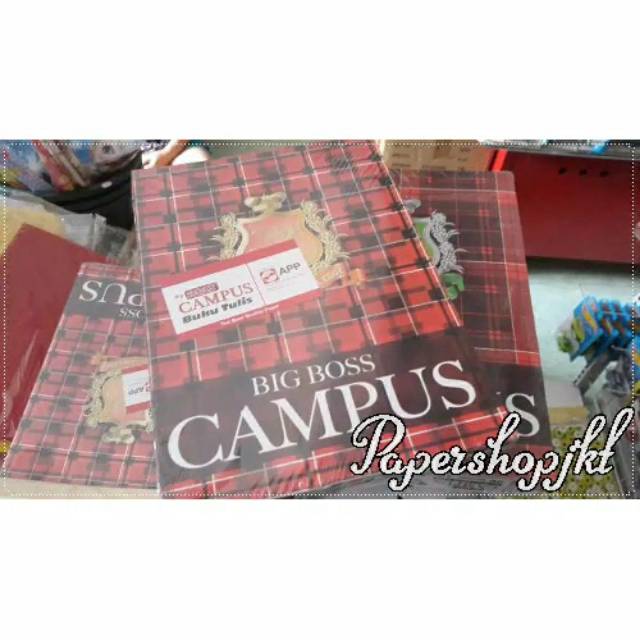 

[ PACK ] Big Boss Exercise Book - Buku Tulis Campus 50 Lembar