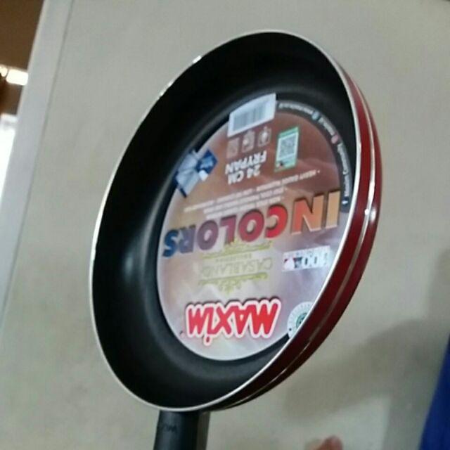 Maxim Fry Pan / Penggorengan / Wajan / Teflon Casablanca In Color 24cm Maspion