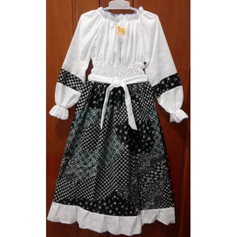 gamis anak perempuan baju muslim anak perempuan baju muslim anak batik anak perempuan kombinasi umur