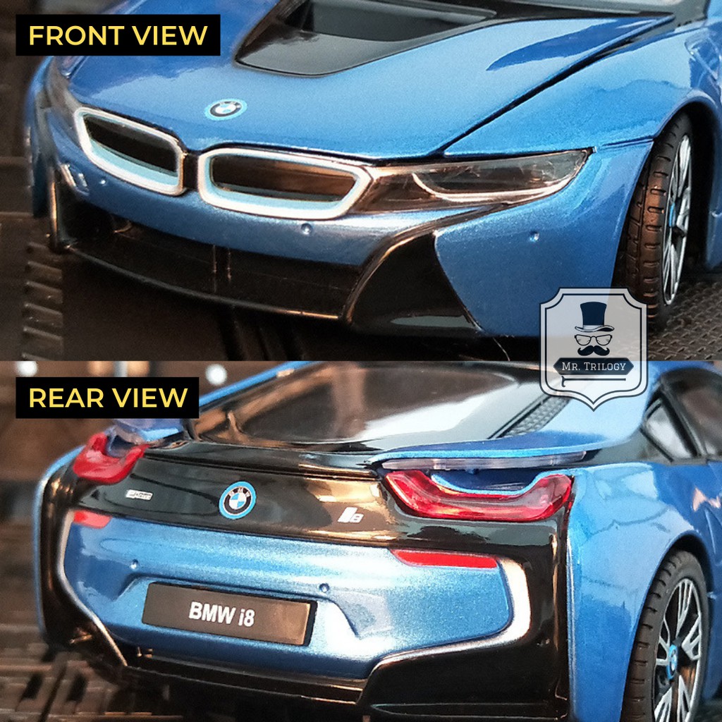 MAINAN DIECAST MOBIL BMW I8 KEREN MURAH BERKUALITAS HADIAH BERAGAM WARNA