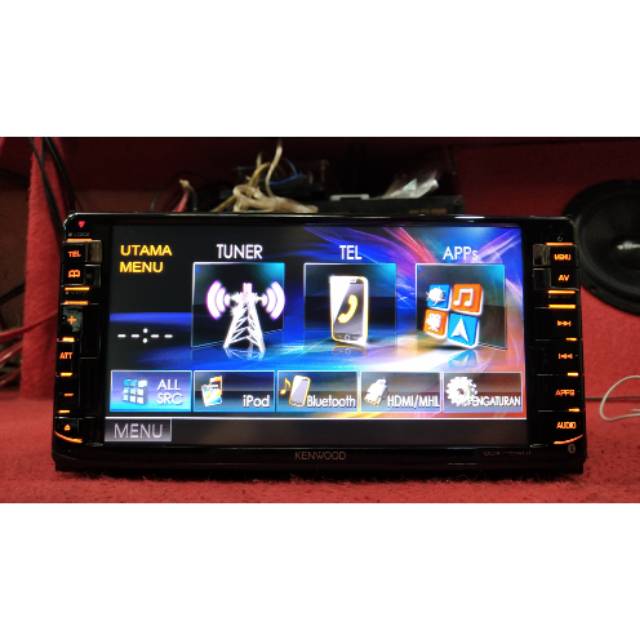 Head unit double din tv mobil Kenwood DDX 715wbt ex nissan