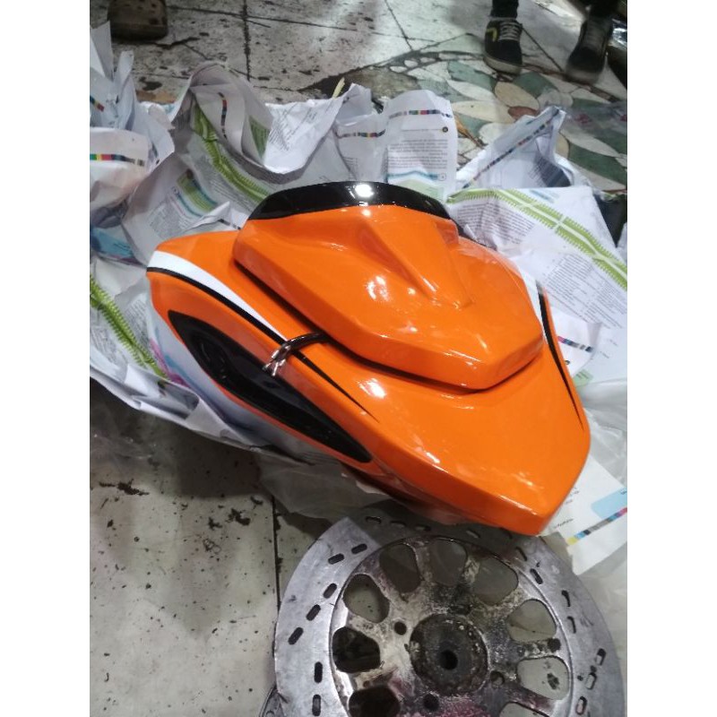 Body belakang Honda CBR 150 R k45A CBR CBU 150 CBR 250R fi ORANGE