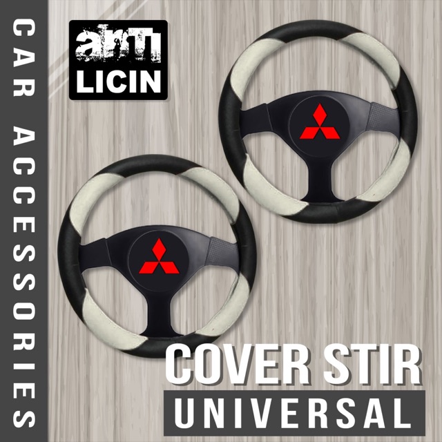 Cover Stir Mobil Sarung Stir xpander Pajero outlander triton Xpander Cross putih
