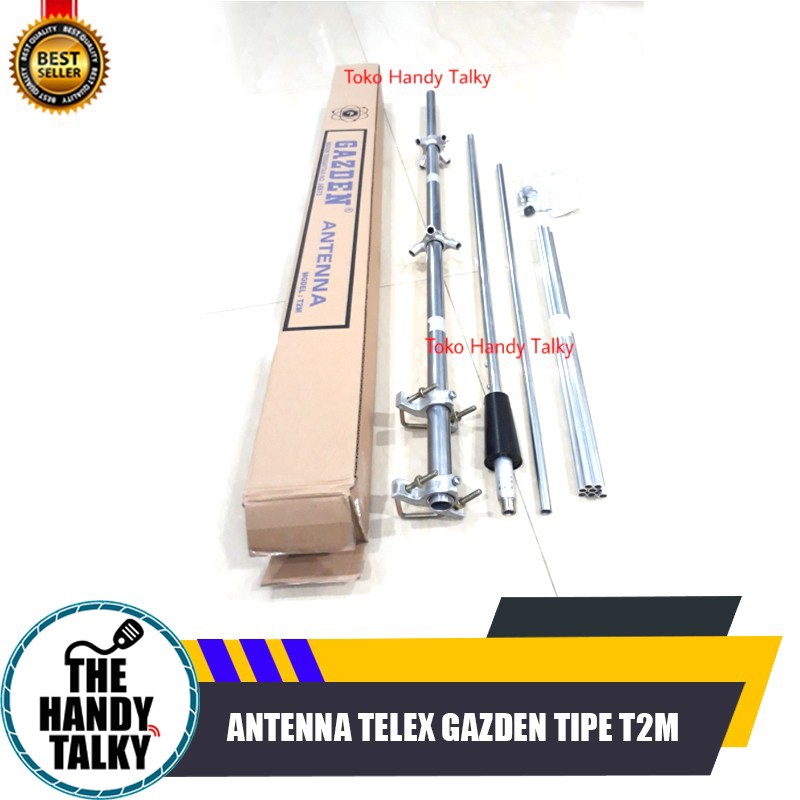 ANTENNA TELEX GAZDEN TIPE T2M ANTENA VHF RADIO RIG GAZDEN T2M ANTENA RUMAH BASE RADIO OUTDOOR