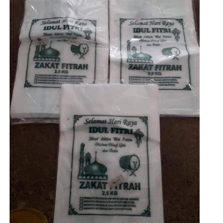 

EAHO PLASTIK BERAS ZAKAT FITRAH / LEBARAN IDUL FITRI. READY STOK ✒ 0