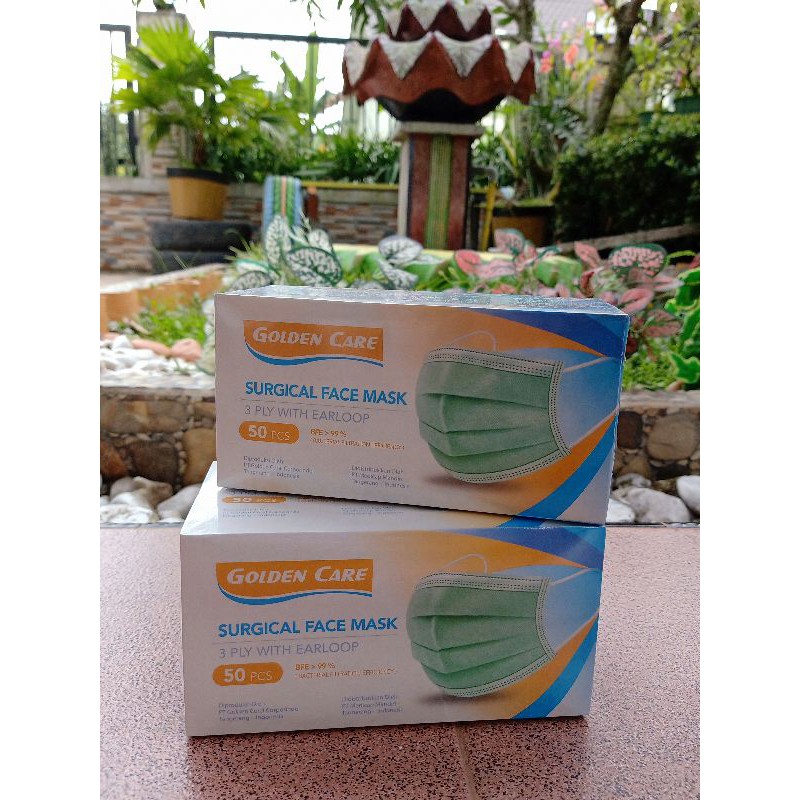 Masker Golden Care Earloop