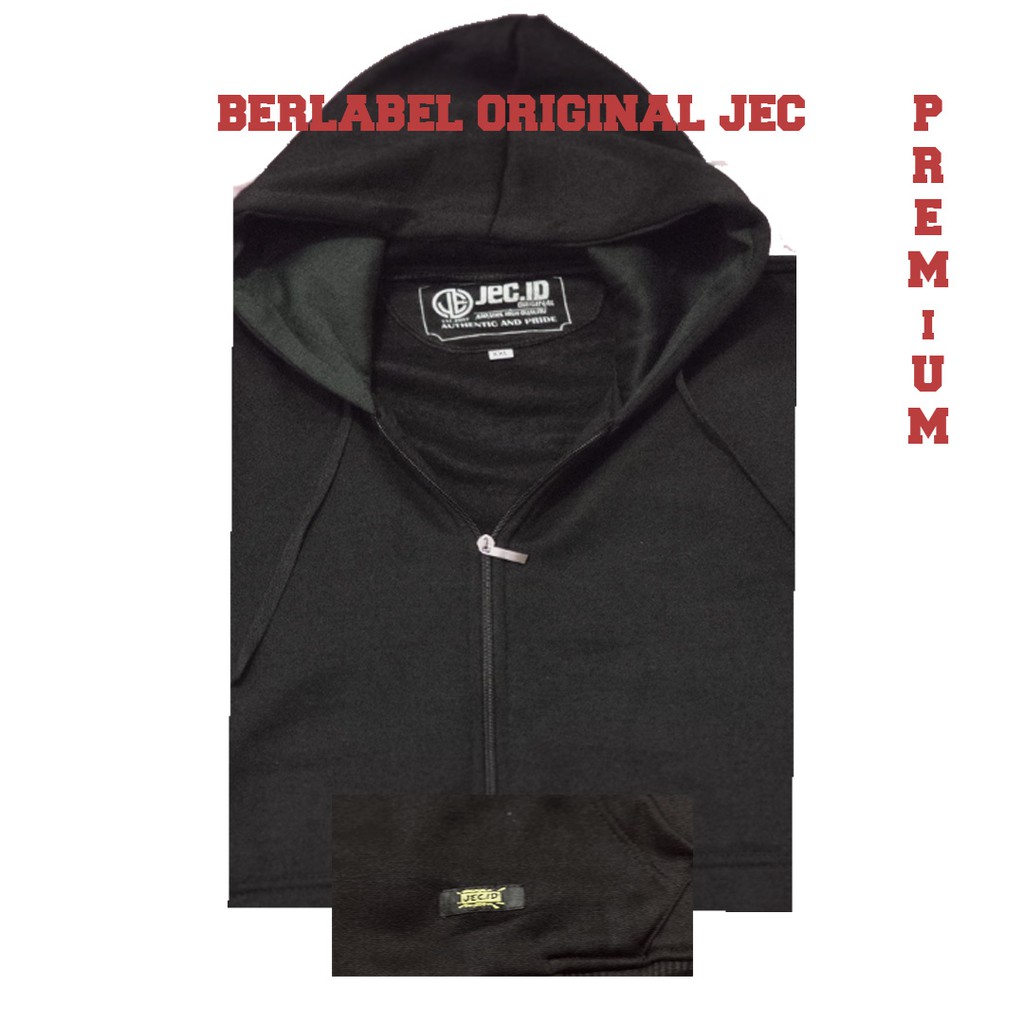 JEC Sweater Zipper Polos Gramasi TEBAL ROUNDHAND FINGER Full Premium Distro | Jaket | Switer | Jacket | Hoodie