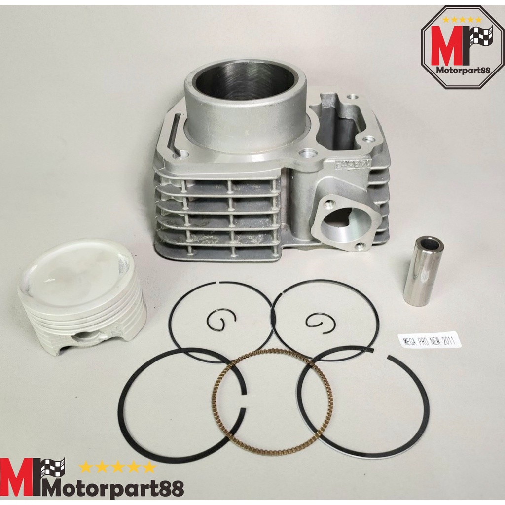 BLOK SEHER KOMPLIT KIT ASSY MEGAPRO NEW MONO CB150R VERZA KYE KNZ