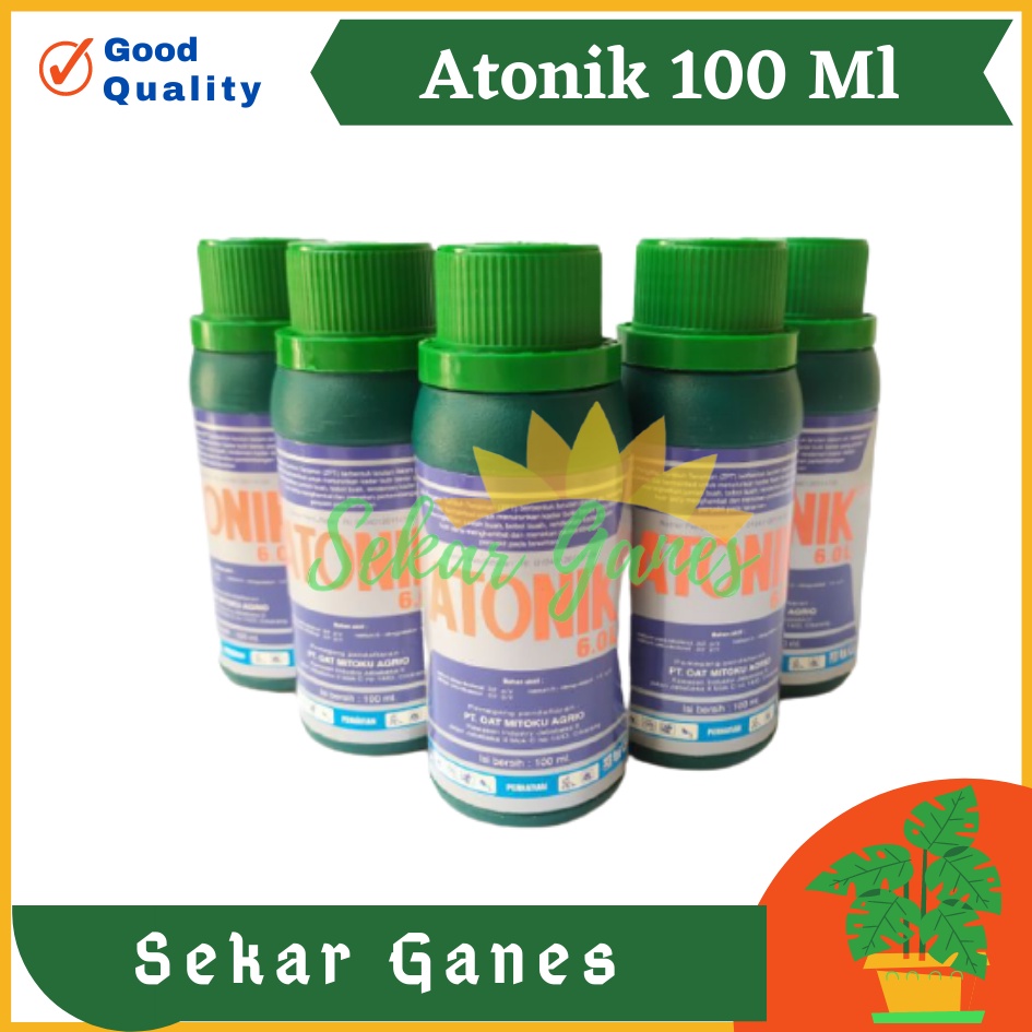 Premium Pupuk Atonik 6,0L 500ML Ori Atonik 6.0 L 500 Ml Zat Pengatur Tumbuh Raja Indo Bekasi