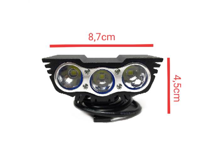 Lampu Foglamp LED 3 Owl Mini Supermoto Adventure