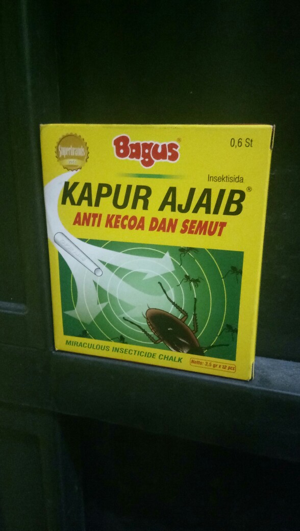 Bagus Kapur Ajaib Anti Kecoa Dan Semut Satu Pak Isi 6 Pak Kecil..
