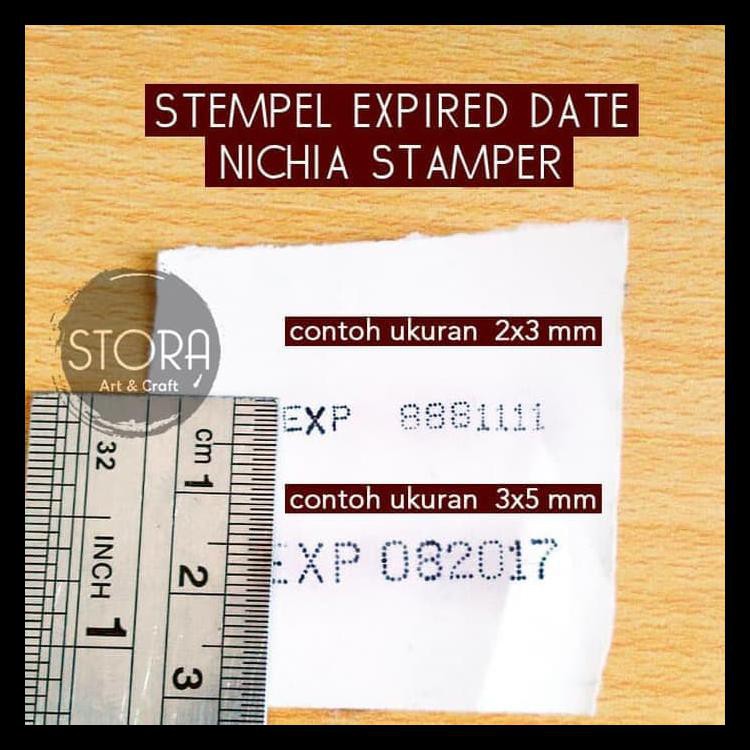

Diskon Stempel Huruf Angka Stempel Bongkar Pasang Nichia Stamper Terjamin