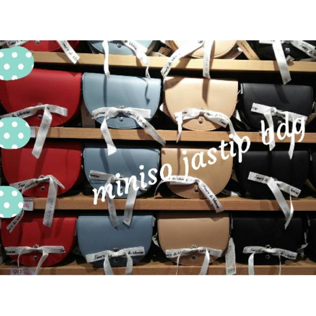 Cluth miniso/tas miniso/tas perempuan lucu