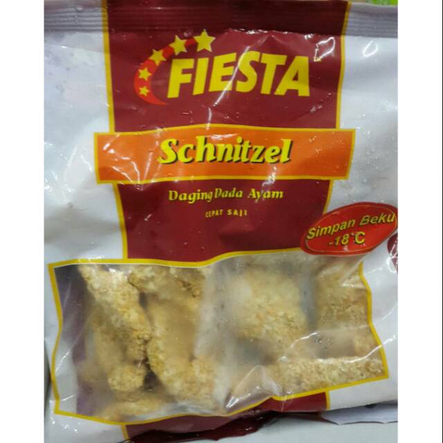 

Fiesta Schnitzel daging dada ayam tanpa tulang 500gr