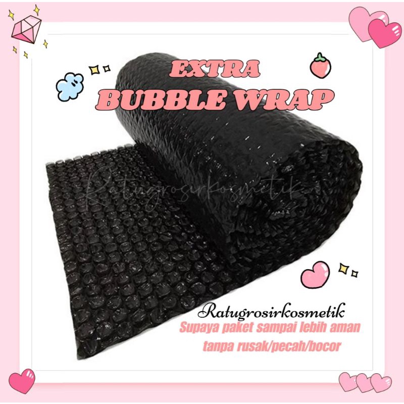 BUBBLE WRAP EKSTRA UNTUK PENGAMANAN PACKAGING