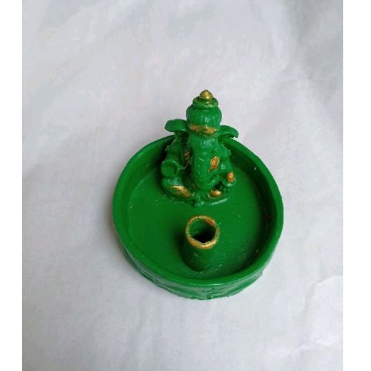 Tempat Bakar Dupa Hio Bentuk Mini Ganesha / Incense Holder Ganesha