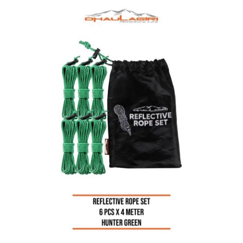 Dhaulagiri Flysheet Rope Reflective Set Camping Outdoor