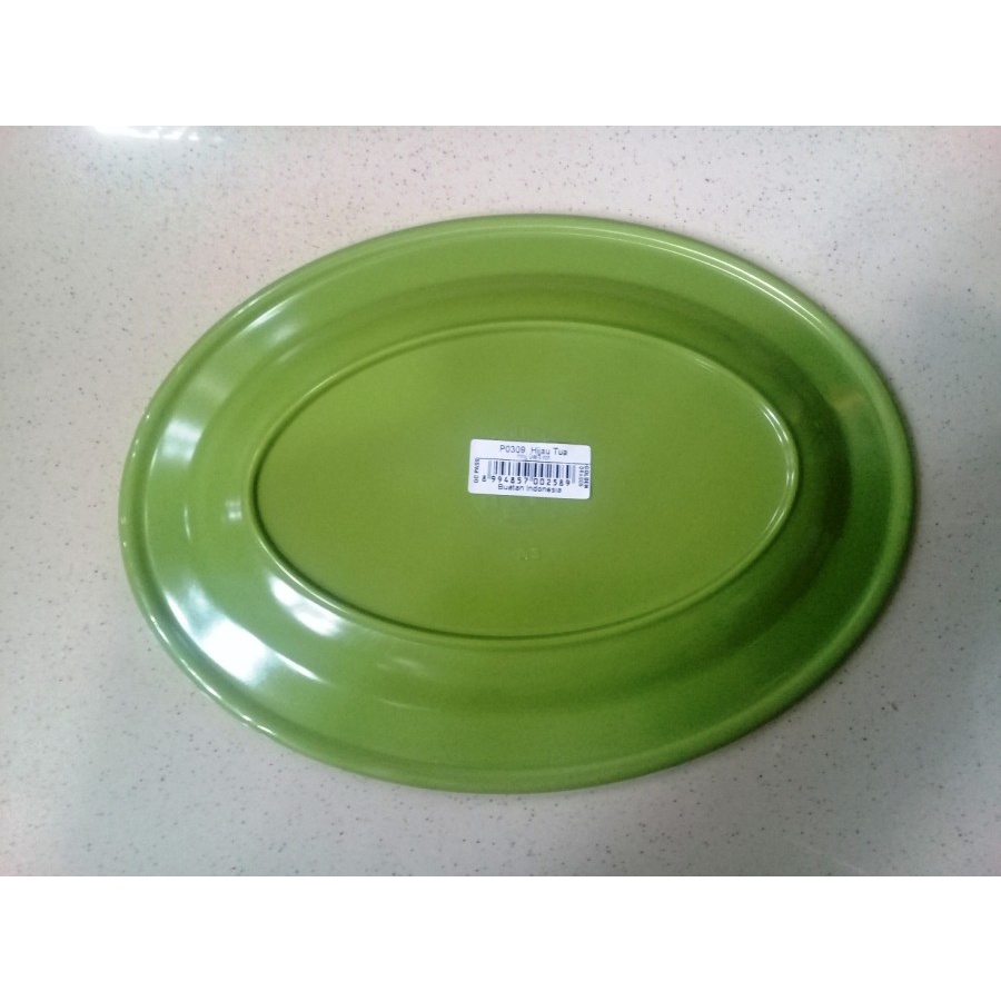 GOLDEN DRAGON Piring Oval 9 Inch P0309 - Piring Makan Melamine