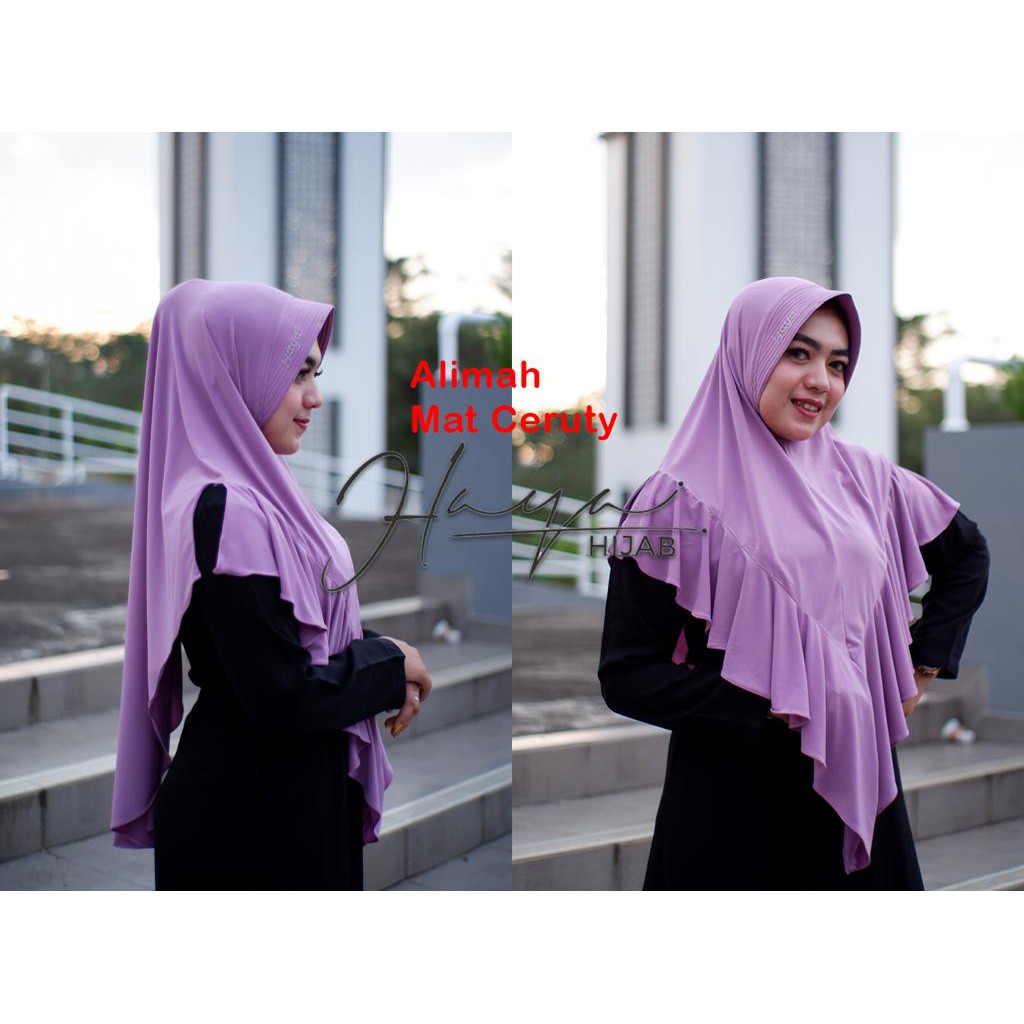 Jilbab Instan JUMBO INSTAN ALIMAH ORIGINAL BY HAYA HIJABS