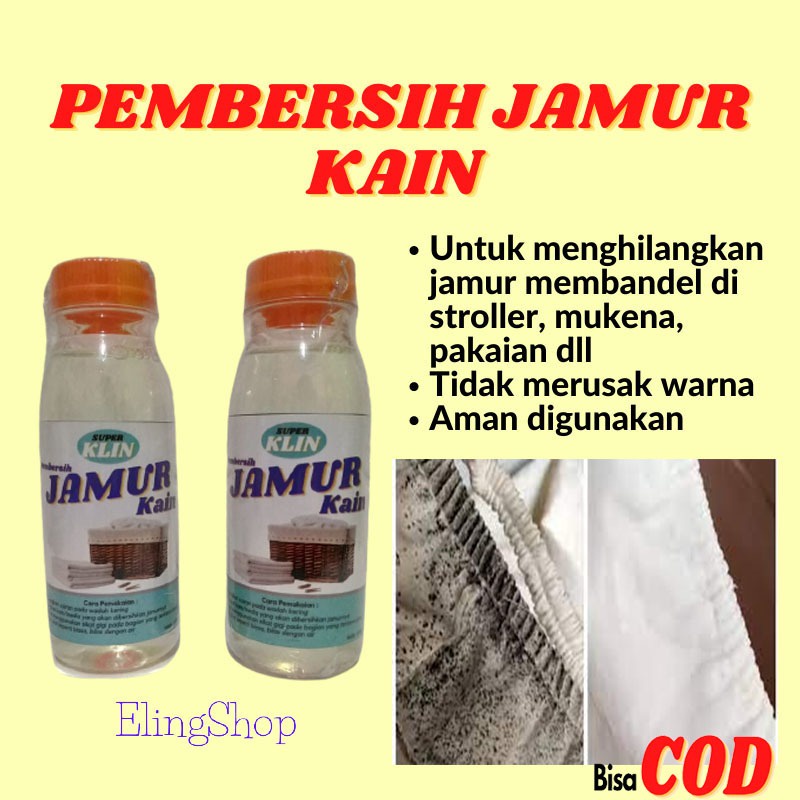 Penghilang Noda Jamur Baju Pakaian Sepatu 2 Botol