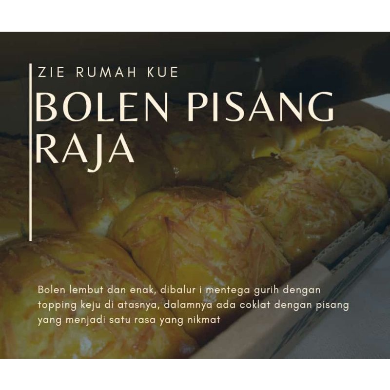 

bollen pisang coklat