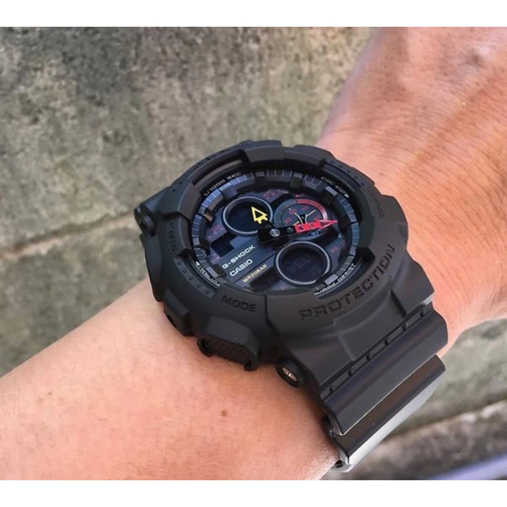 Casio G-Shock Jet Black GA-140BMC-1A