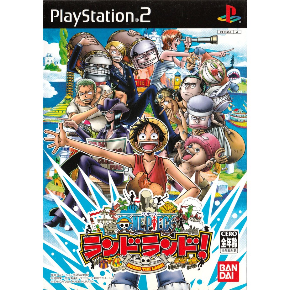 Jual Dvd Kaset Game Ps2 One Piece Round The Land! Indonesia|Shopee Indonesia