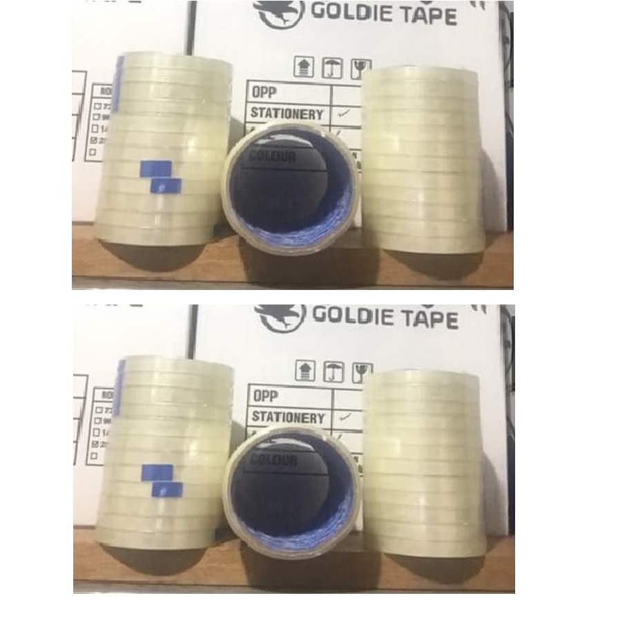 

SOLASI PEREKAT ISOLASI LAKBAN KECIL BENING SELOTIP EKONOMIS 11MM X 20 METER