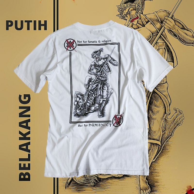 kaos jawa kaos wayang - wisanggeni - series petruk gegeran