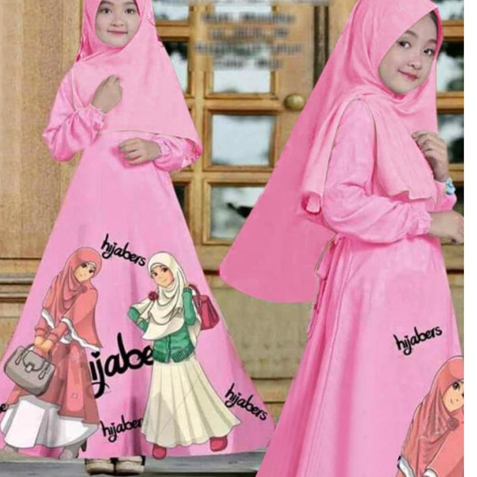 GAMIS ANAK PRINTING TANPA HIJAB [SNP.29My22q]