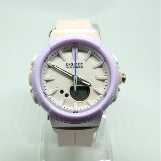 Jam tangan digitec wanita dual time