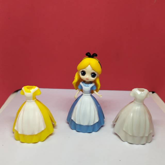 PRINCESS Change Clothes Figure/princess ganti baju